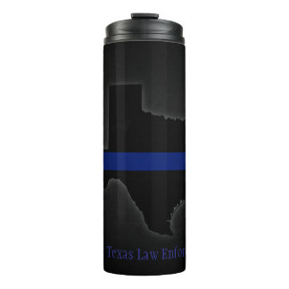 Support Texas Law Enforcement Thermal Coffee Cup