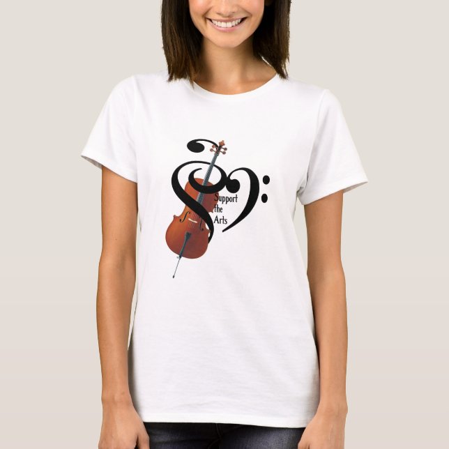 Support the Arts T-Shirt (Front)
