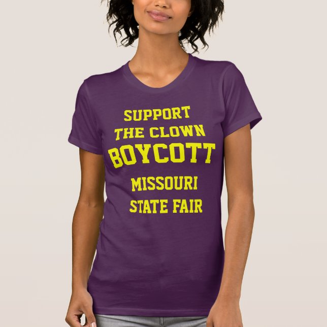 SUPPORT THE CLOWN T-Shirt (Front)