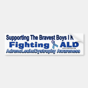 Support The FIGHT _ ALD AWARENESS Bumper Sticker