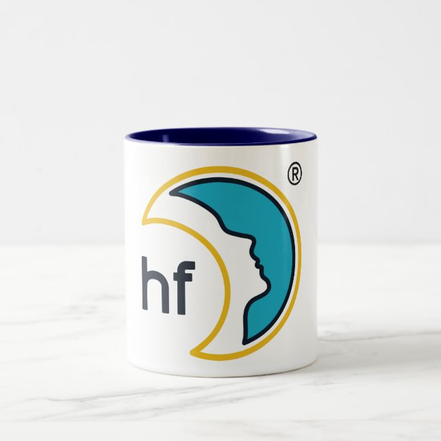 Support the Hypersomnia Foundation! Two-Tone Coffee Mug (Center)