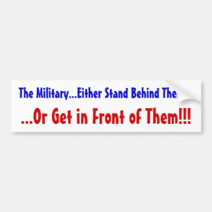 Support The Troops! Bumper Sticker