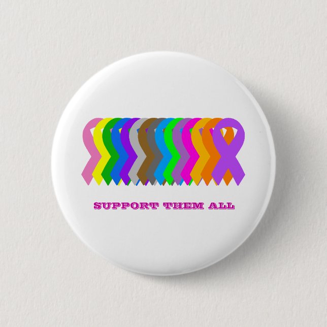 Support them all 2 inch round button (Front)