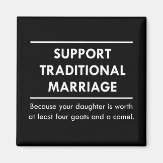 Support Traditional Marriage Magnet