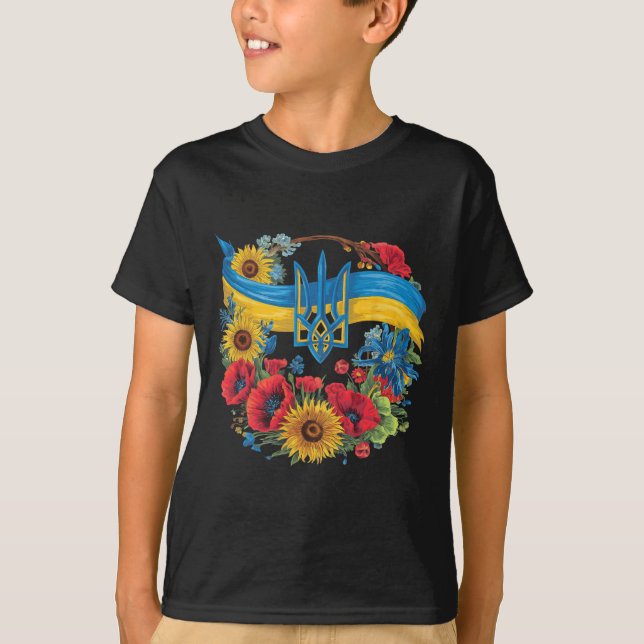Support Ukraine1  T-Shirt (Front)