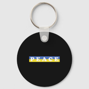 Support Ukraine And Peace In The World With Ukrain Keychain