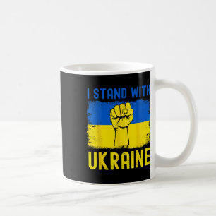 Support Ukraine Flag I Stand With Ukraine Coffee Mug