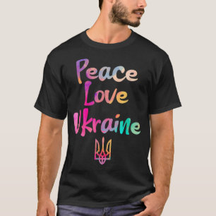 Support Ukraine I Stand With Ukraine Flag T-Shirt