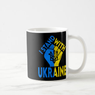 Support Ukraine I Stand With Ukraine Ukrainian Fla Coffee Mug