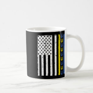 Support Ukraine I Stand With Ukraine Ukrainian Fla Coffee Mug