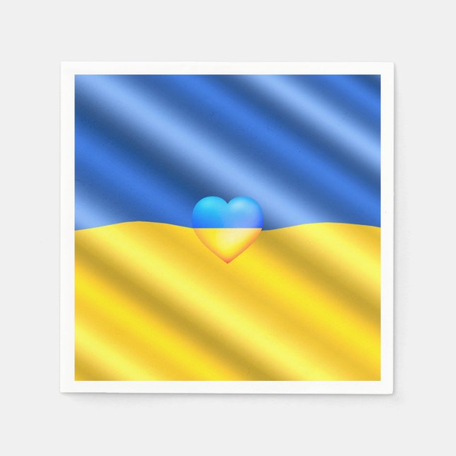 Support Ukraine Napkins (Front)
