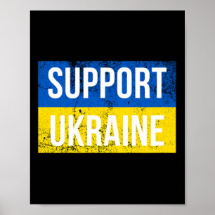 Support Ukraine Patriotic Ukrainian Flag For Men A Poster