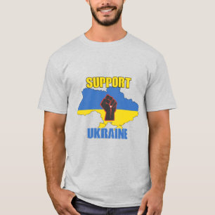 Support Ukraine - Peace & Love for Ukraine T-Shirt