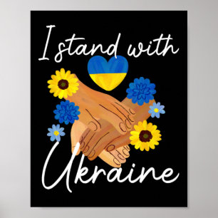Support Ukraine Peace Unity Ukraine Hope Awareness Poster