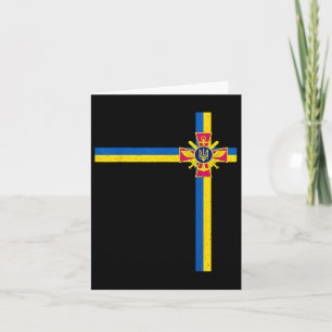 Support Ukraine President Zelensky Saying Ukrainia Card