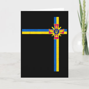 Support Ukraine President Zelensky Saying Ukrainia Card