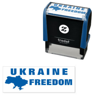 Support Ukraine Self-inking Stamp - Freedom