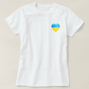 Support Ukraine T-Shirt - Flag Of Ukraine 
