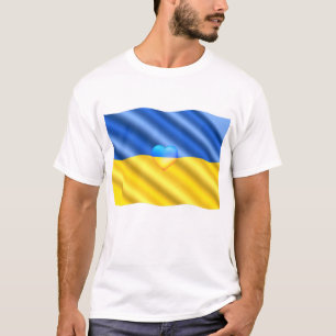 Support Ukraine T-Shirt Ukrainian Flag Freedom