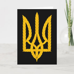 Support Ukraine Ukraine Stand With Zelensky Peace Card