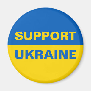 Support Ukraine Ukrainian Flag Magnet