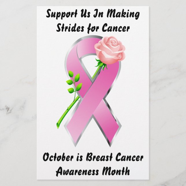 Support Us In Making Strides ... Flyer (Front)