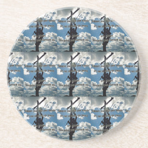 Support your Lineman Coaster