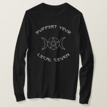 Support Your Local Coven Witches Black Sweatshirt