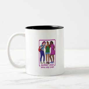 Support Your Local Girl Gang Two-Tone Coffee Mug