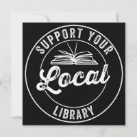 support your local library