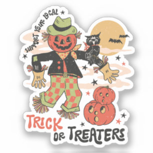 Support Your Local Trick Or Treaters – Vintage