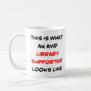 supporter de la bibliothèque, David Mug