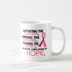 Supporting Admiring Honouring 3.2 Breast Cancer Coffee Mug