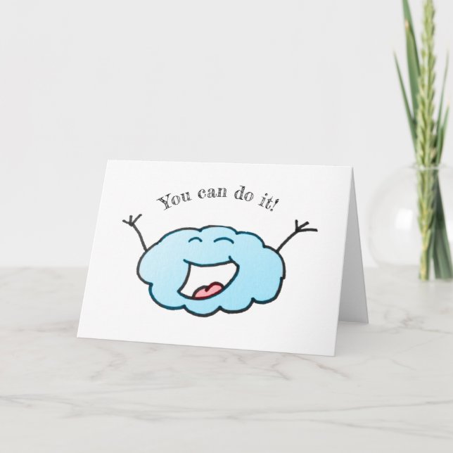 Supporting Cloud Card (Front)