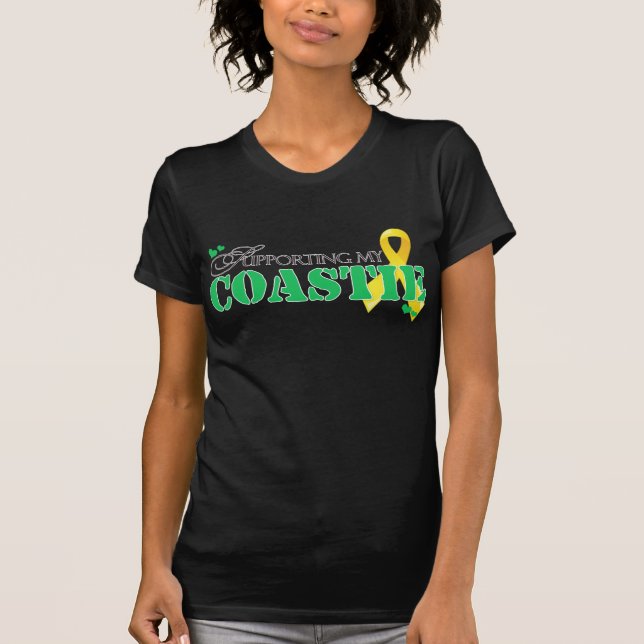 Supporting My Coastie T-Shirt (Front)
