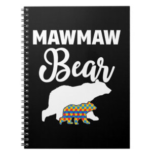 Supporting my Grandson Autism awareness clothes fo Notebook