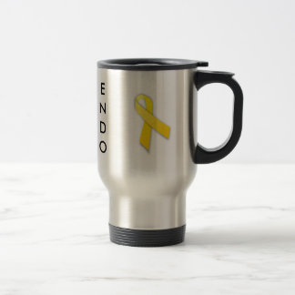 Supporting My Hero Endometriosis Awareness Travel Mug