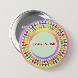 Supportive Artsy Fun Campaign   -   3 Inch Round Button
