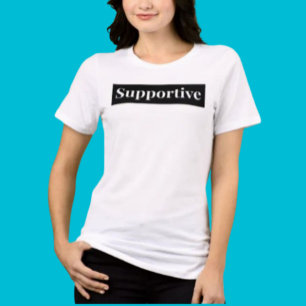 SUPPORTIVE Bold Block Tee
