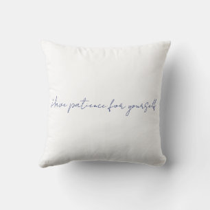 Supportive Minimalist Chic Elegance Throw Pillow