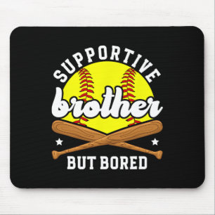 Supportive Softll Brother Of A Softll Player Mouse Pad