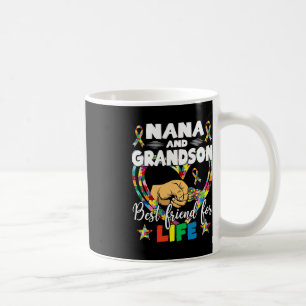 Supportive Women Autism Awareness Nana And Grandso Coffee Mug