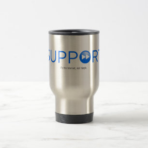supports are good travel mug