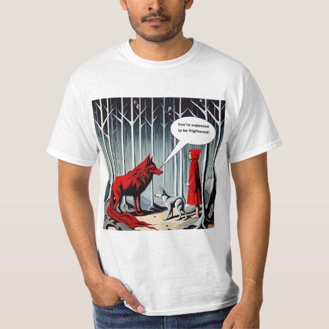 Supposed to be frightened T-Shirt (Front)