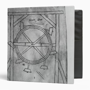 Supposedly perpetual motion mallets and wheel binder