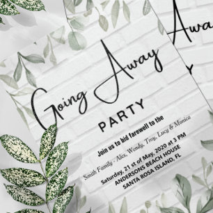 supprimer les invitations à la fête