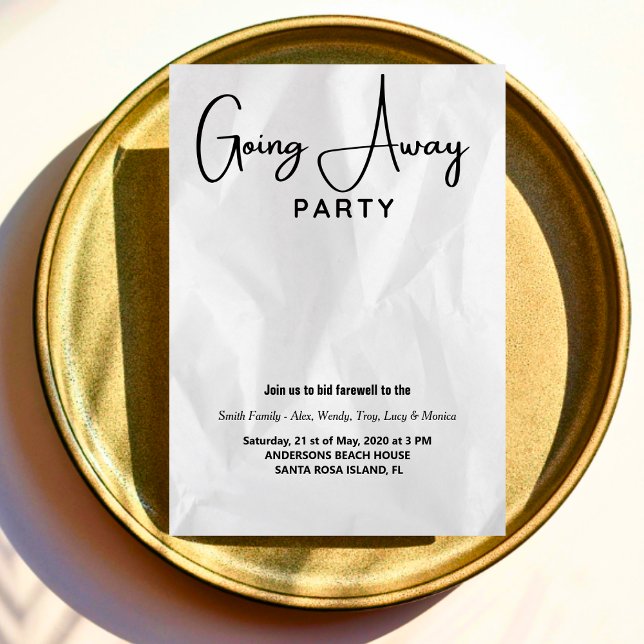 supprimer les invitations à la fête (Créateur téléchargé)