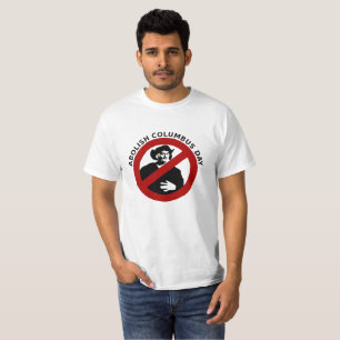 Supprimez le T-shirt de jour de Columbus