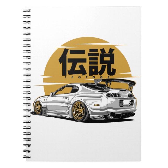 SUPRA DRIFT LEGEND NOTEBOOK (Front)