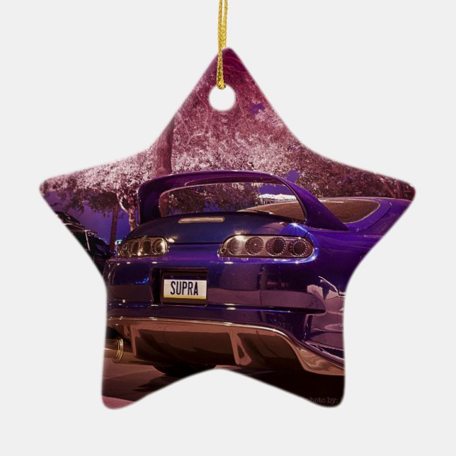 Supra Photography Ceramic Ornament (Front)